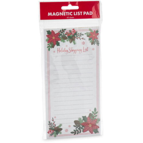 Paper Craft - Holiday Magnetic List Pads Assorted