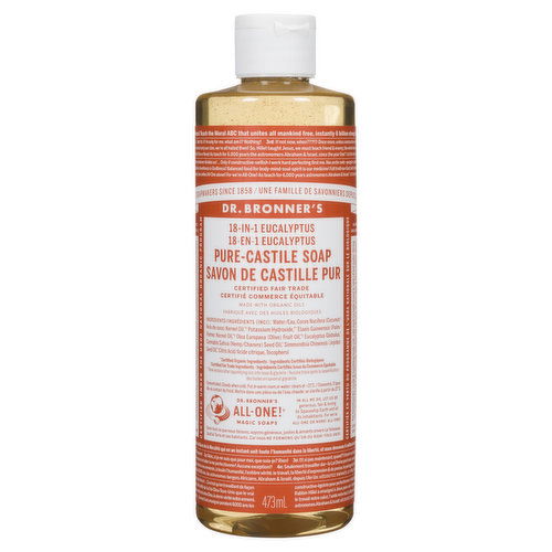 Dr Bronner - Pure Castile Liquid Soap Eucalyptus