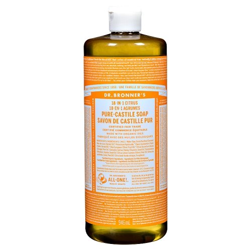 Dr Bronner - Pure Castile Liquid Soap Citrus Orange