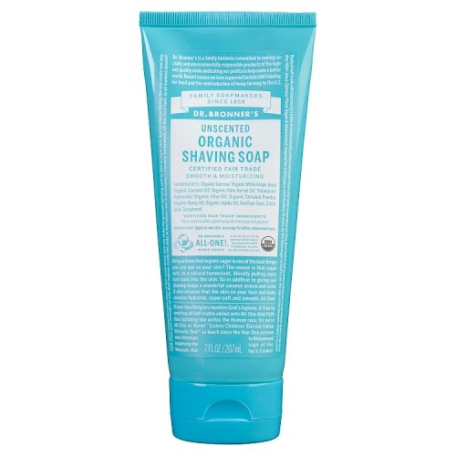 Dr Bronner - Shaving Soap Unscented