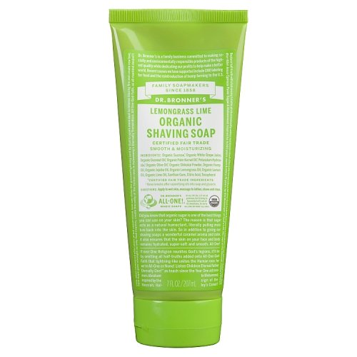 Dr Bronner - Shaving Soap Lemongrass