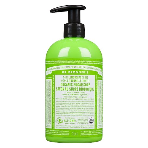 Dr Bronner - Pump Soap 4-in-1 Sugar Lemongrass Lime