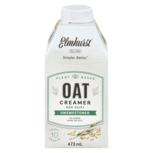 Elmhurst - Unsweetened Oat Creamer