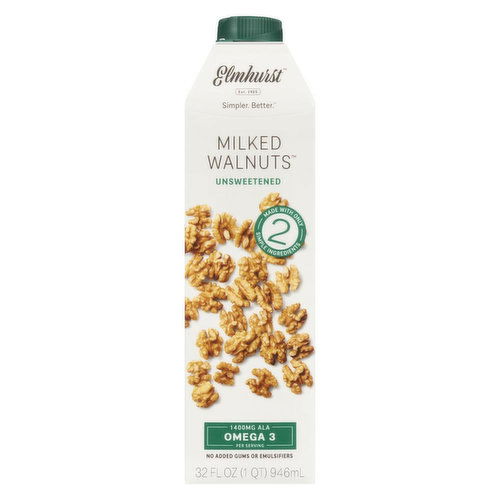 Elmhurst - Milked Walnut Unsweetened