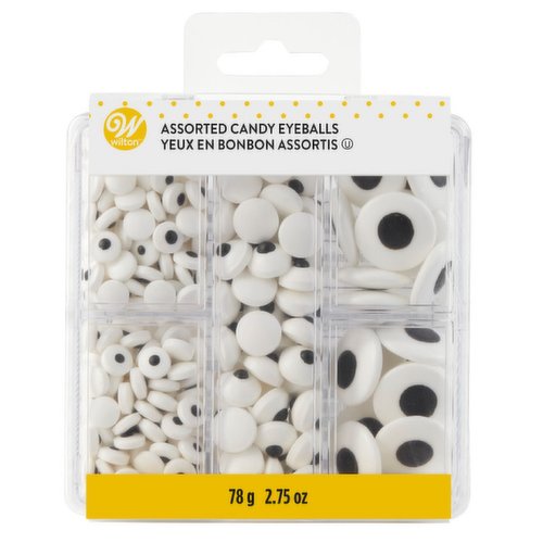 Wilton - Candy Eyeballs, Assorted Box