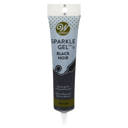 Wilton - Sparkle Gel, Black