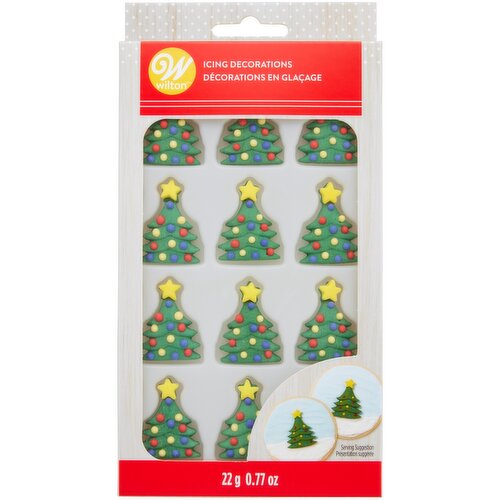 Wilton - Christmas Tree Icing Decorations