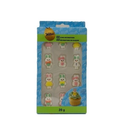 Wilton - Easter Bunny Icing Decorations