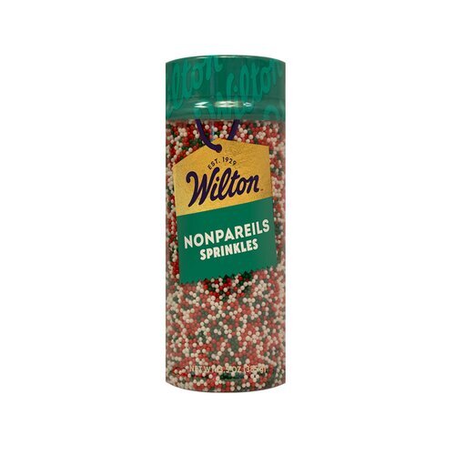 wilton - Christmas Nonpareils Sprinkles