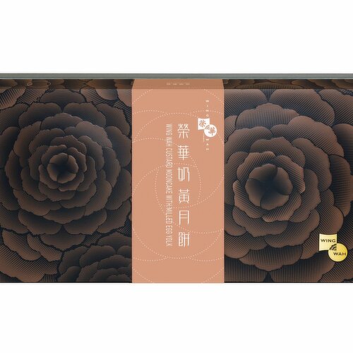 WING WAH - Custard Mooncake & Milled Egg Yolk
