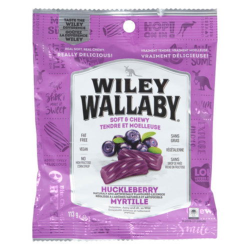 Wiley Wallaby - Licorice Huckleberry