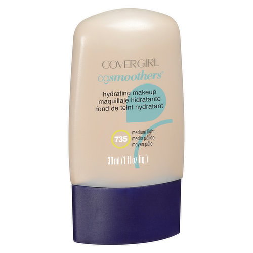Cover Girl - Cgsmoothers Hydrating Makeup - Medium Light 735