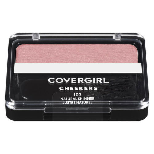 Cover Girl - Cheekers Powder Blush - Natural Shimmer