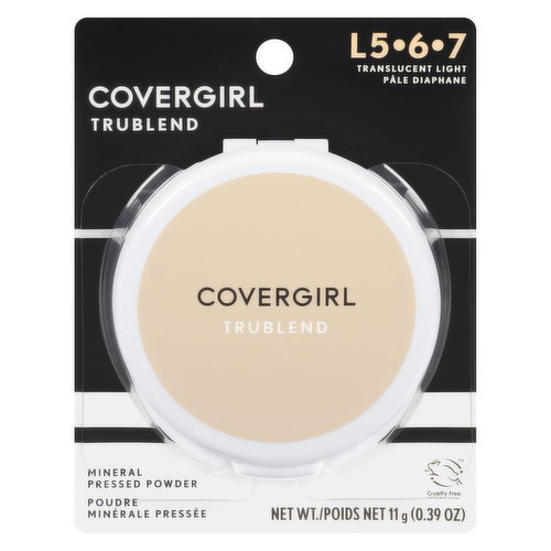 Cover Girl - Trublend Mineral Pressed Powder - Light