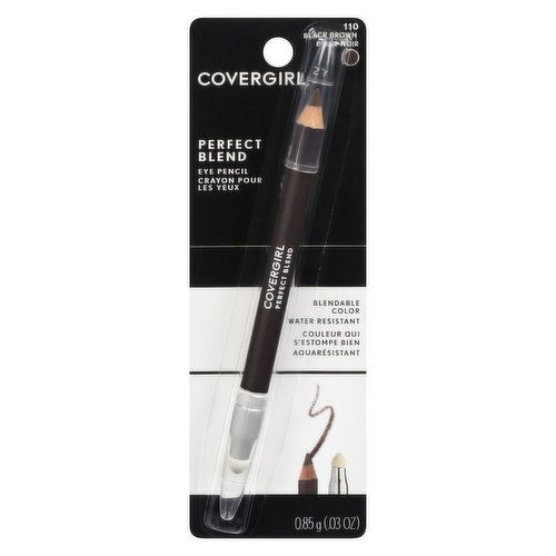 Cover Girl - Perfect Blend Eye Pencil - Black Brown