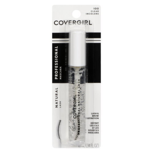 COVERGIRL - Professional Natural Lash Mascara - Transparent