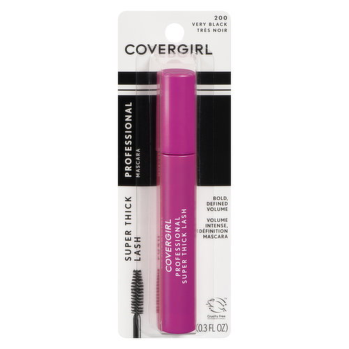 Cover Girl - Professional Super Thick Lash Mascara - Very Black