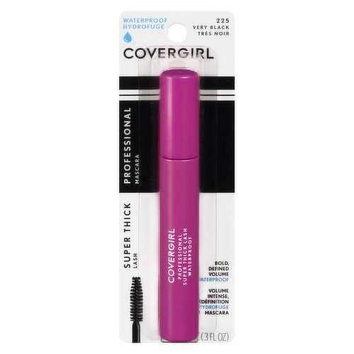 Cover Girl - Professional Super Thick WTP Mascara - Very Black