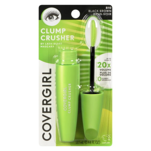 Cover Girl - Clump Crusher Mascara - Black Brown 810