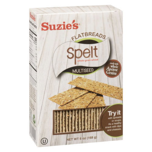 Suzies - Flatbread Spelt Multiseed