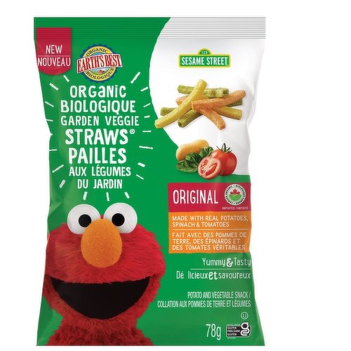 Earths Best - Organic Veggie Straws Original