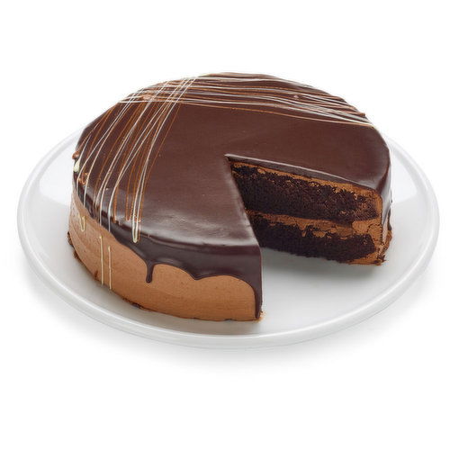 Bake Shop - Frozen Chocolate Ganache Cake 8 Inch