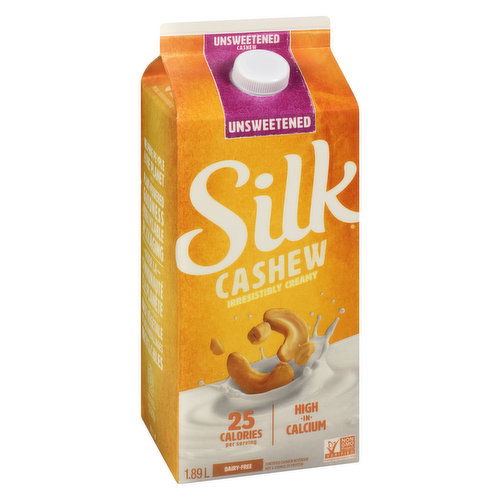 Silk - SILK Cashew Milk Alt Unsweetened