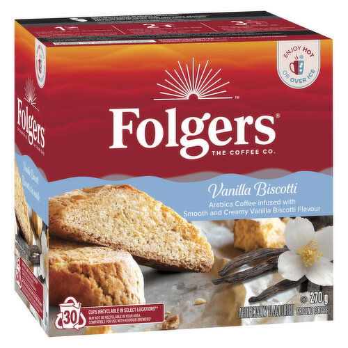 Folgers - Vanilla Biscotti K-Cups