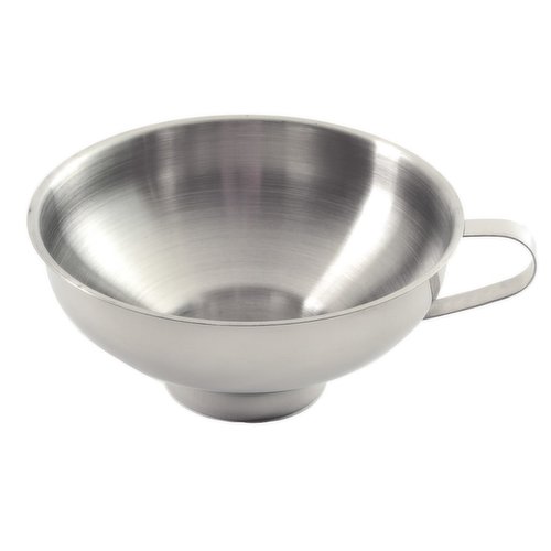 Norpro - Stainless Steel Wide Mouth Funnel with Handle