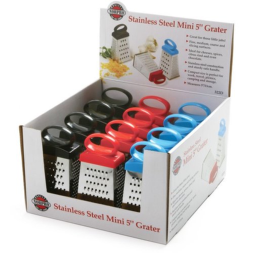 Norpro - Stainless Steel Mini 5in Grater