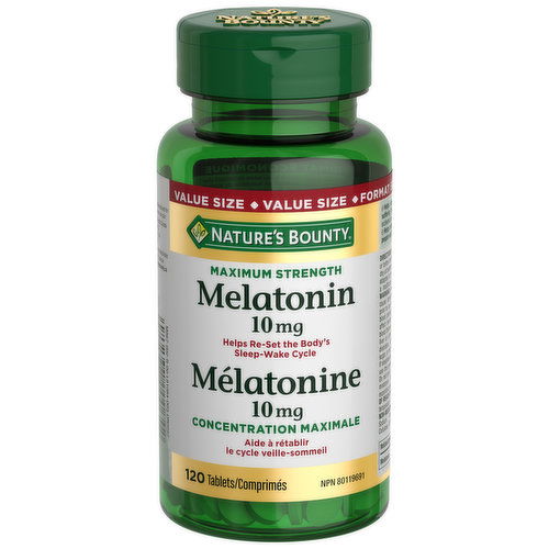 Natures Bounty - Melatonin 10mg