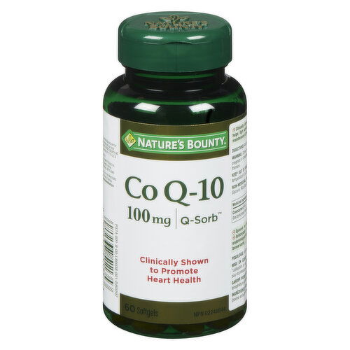 Nature's Bounty - Co Q-10 100mg Q-Sorb