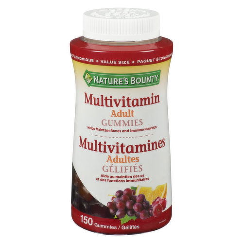 Nature's Bounty - Multivitamin Adult Gummies - Fruit