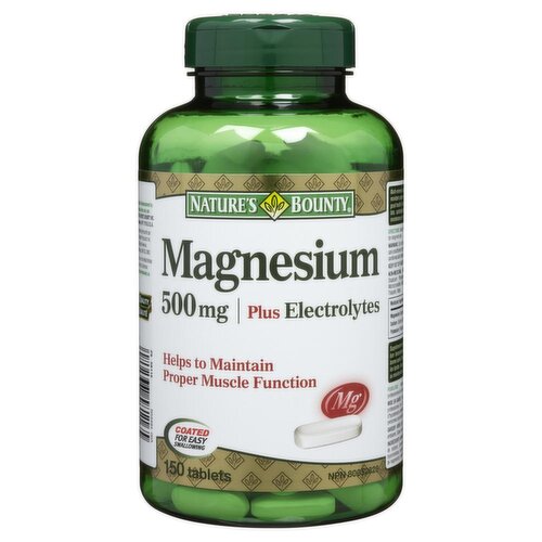 Nature's Bounty - Magnesium 500 mg Plus Electrolytes