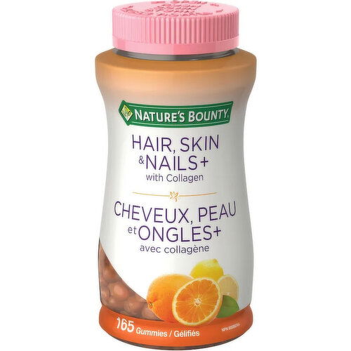 Nature's Bounty - Hair Skin and Nails Gummies, Biotin and Collagen