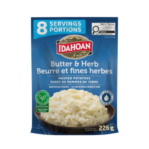 Idahoan - Butter & Herb Mashed Potatoes
