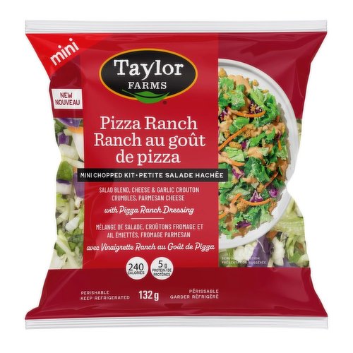 Taylor Farms - PIzza Ranch Mini Chopped Salad Kit