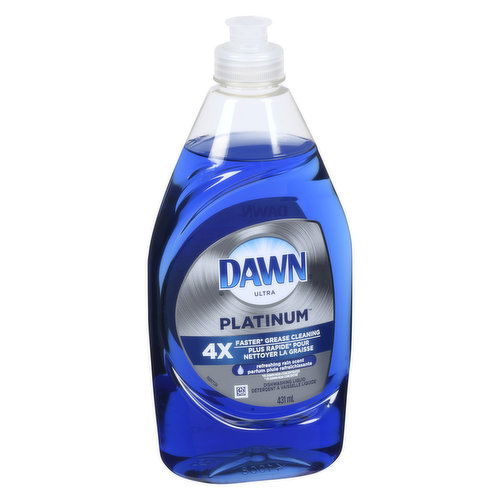 Dawn - Ultra Platinum Dishwashing Liquid, Refreshing Rain Scent