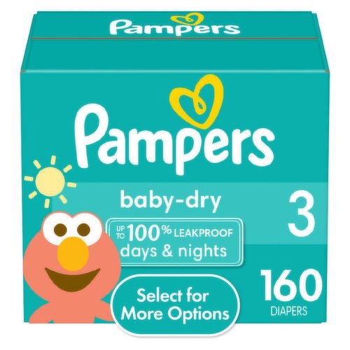 Pampers - Baby-Dry Diapers Size 3