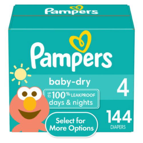 Pampers - Baby-Dry Diapers Size 4