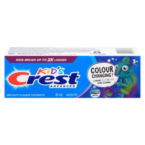 Crest - Kids Advanced Color Change Toothpaste