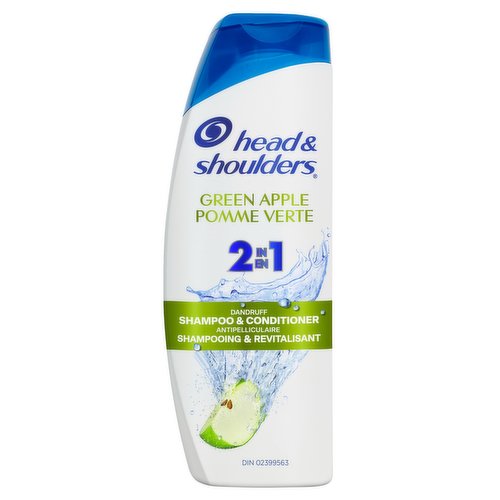 Head & Shoulders - 2 in 1 Green Apple Shampoo & Conditioner