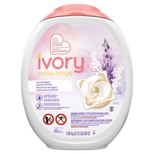 Ivory - Snow Snow Power Pods For All Ages