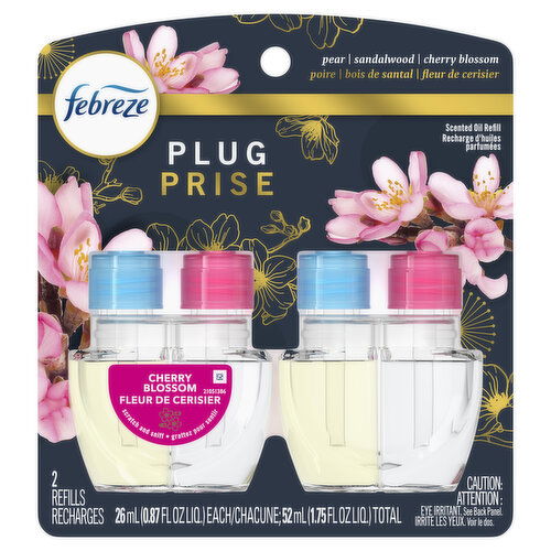 Febreze - Plug Double Scented Oil Refill Cherry Blossom