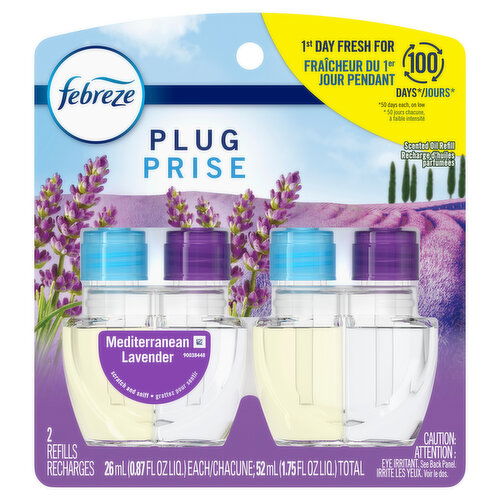 Febreze - Plug Dual Refill Mediterranean Lavender Scent