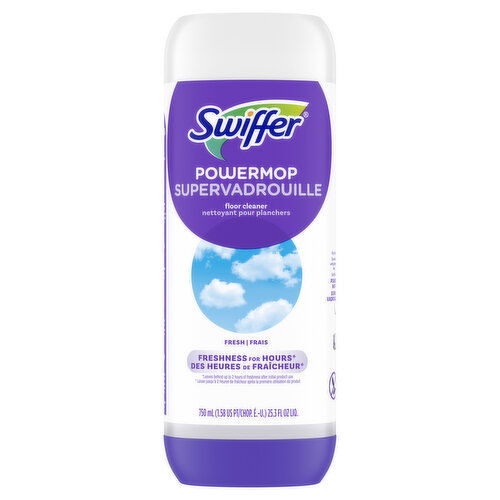 Swiffer - Power Mop Floor Cleaner Solution, Fresh Scent