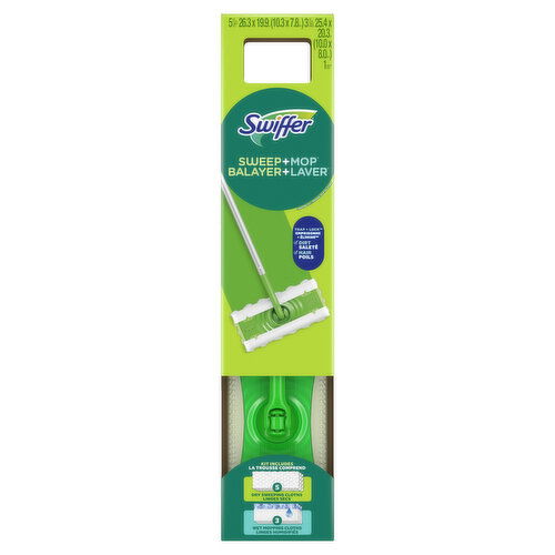 Swiffer - Sweeper Open Hanging Box Starter Kit