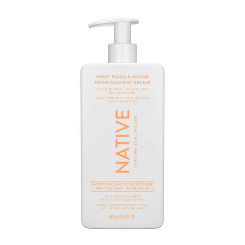 Native - Sweet Peach & Nectar Moisturizing Conditioner.