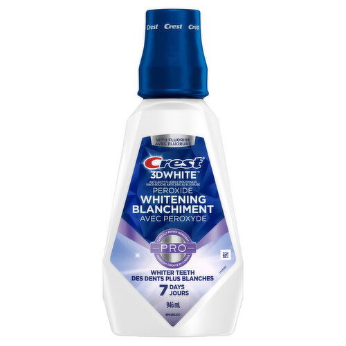 Crest - 3D White Pro Peroxide Mouthwash
