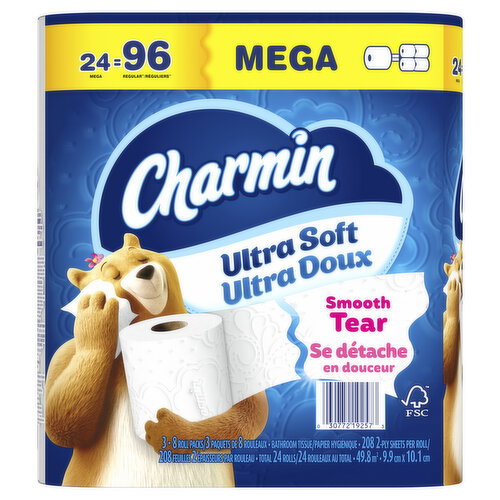 CHARMIN - Soft 1/24 Mega Roll